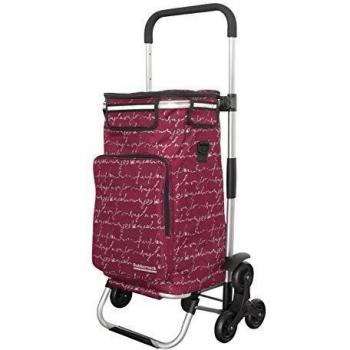 Rubberneck Trolley de Courses 44 L – Rouge, modèle pliable