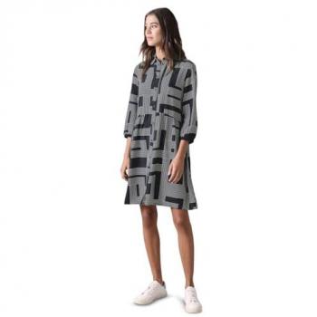 Cecil Damen Hemdblusenkleid aus Viskose