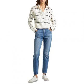 Pepe Jeans Tapered Fit Damenjeans Blau 27/30