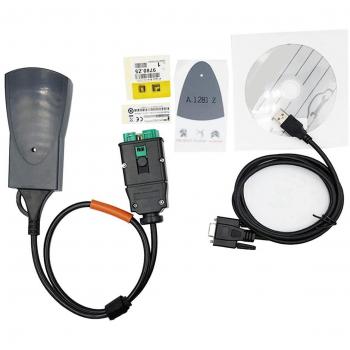 Peug-T Lexia3 Génération 3 PP2000 Diagbox 9.91 Outil de diagnostic Noir