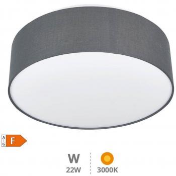 Plafonnier Tissu LED Dimmable Kasker 22W