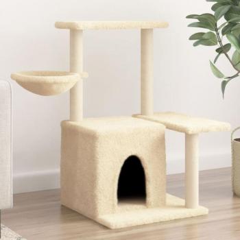 Rascador de gatos 83 cm Torana con postes de sisal