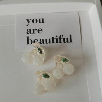 Korean Cherry Hair Claw Clips for Girls