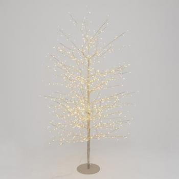 Albero natale Lotti 76310 tiglio con 784 microled champagne