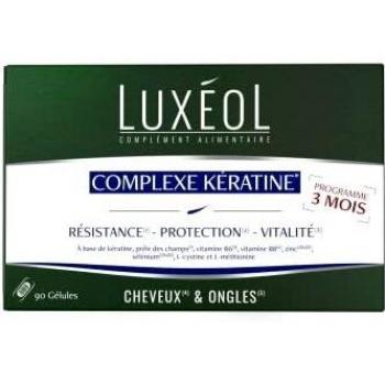 Luxéol Complexe Kératine Cheveux et Ongles 90 gélules