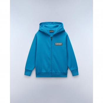 Napapijri Chamois Blue Sapphire Zip-Up Sweatshirt – 14-Year-Old Male