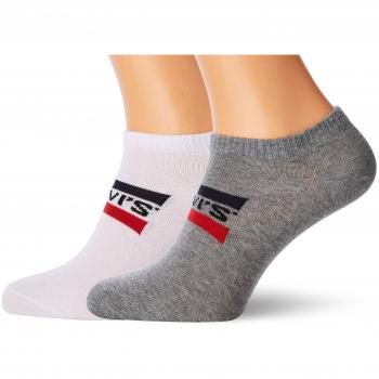 Levi's Calcetines 168sf Bajo Corte Sportwear Logo 2p, Hombre, Multicolor