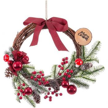 Colorful Pineapple Advent Wreath 40 cm