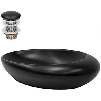 Luxebath ML-Design Lavabo Noir Maté