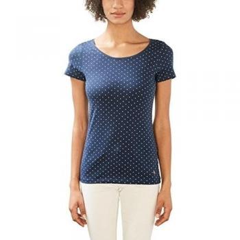 Camiseta para Mujer ESPRIT 017ee1k013, Multicolor (Ink 4)