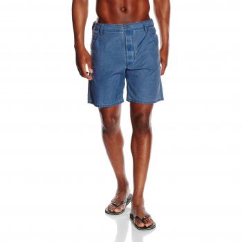 Diesel Men's Bmbx-Kroobeach Calzo Swim Shorts, Blue (Small)