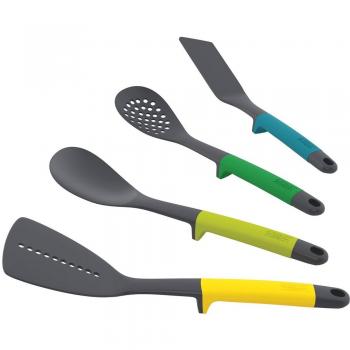 ColorBurst Kitchen Tools – 4-Piece Nylon Set