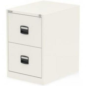 Qube 2 Drawer Filing Chalk White BS0005 60904DY