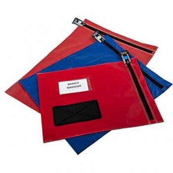 GoSecure Blue Flat Mailing Pouch