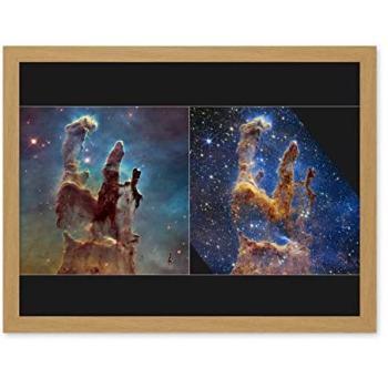 Pillars of Creation Face‑Off: James Webb vs Hubble