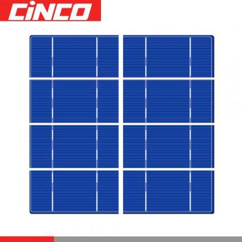 Mono‑Poly‑Solar‑Panel‑Pack 156 Zellen, 5/6″