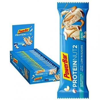 PowerBar Barras de Proteína Chocolate Blanco Coco 18x(2x22,5g)
