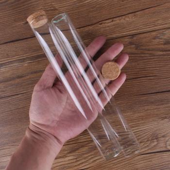 Accessoires artisanaux : tubes à essai 120 ml, 30×236 mm (12 pièces)