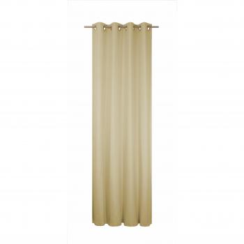 Vorhang WIRTH Felsted Gardinen Gr. 150cm, Ösen, 132cm, beige