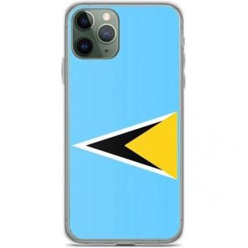 Cubierta iPhone 11 Pro con Diseño de la Bandera de Sainte-Lucie