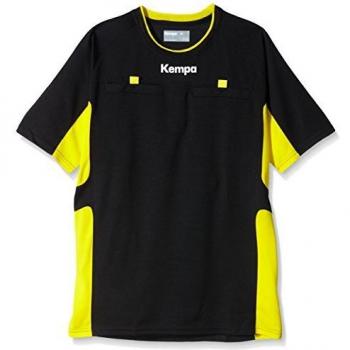 FanSport24 Kempa Trikot für Schiedsrichter – XL, schwarz/goldfarben