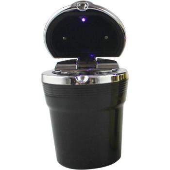 Metal Car Ashtray with LED Light