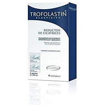 TROFOLASTIN Réducteur de Cicatrices Blanc 5 Pansements de 4 x 30 cm