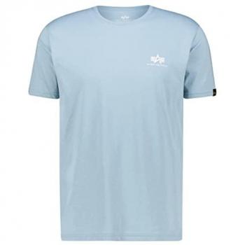 Tee Alpha Industries Luz Blanca/Azul Light