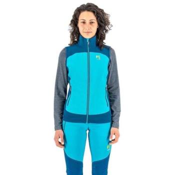 Chaleco Karpos Parete Vest Azul Mujer