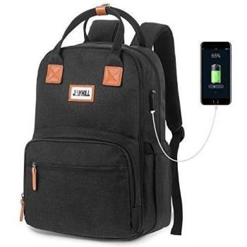 JOYHILL Slim Laptop Backpack with USB Charging