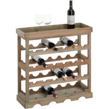 Etagère bois VINO pour 24 bouteilles