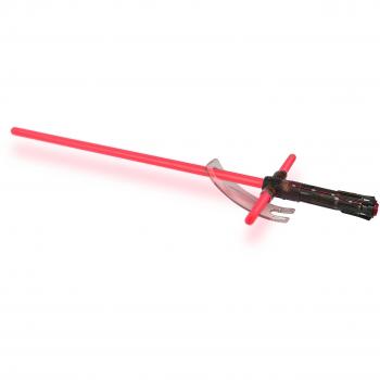 Kylo Ren Lightsaber in Legno e Metallo Black Series Deluxe FX
