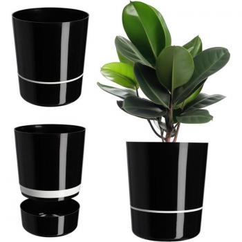 Vaso da fiori in plastica Kadax 29 cm