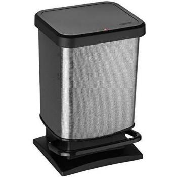 20L Carbon Effect Pedal Bin