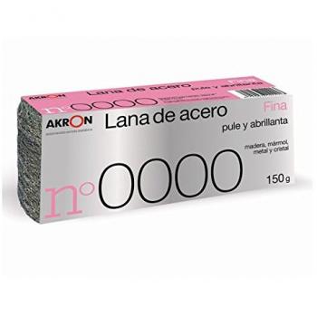 Lana de acero pulido 150 g – Bobina No. 0000