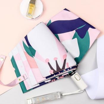 Automatic Stylish Anti-UV Umbrella for Rainy and Sunny Days