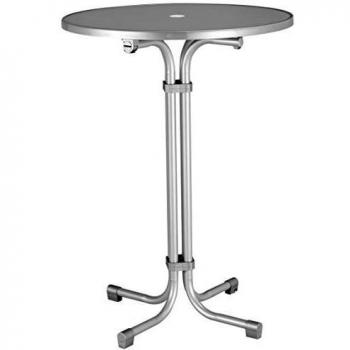 White 80 cm Round Bar Table – BEST Multiflex 26570000