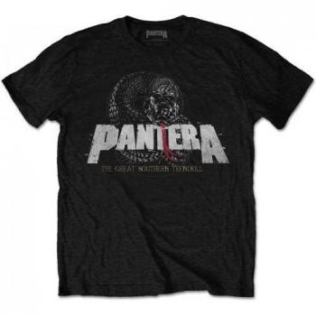 Pantera Snake Logo Cotton T-Shirt