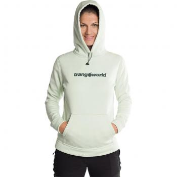 Poppi Verde: Sudadera Outdoor Trangoworld para mujer – Pc004848-52J