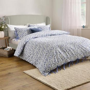 Wylder Blue Bow-Tie Hannah Duvet Ensemble