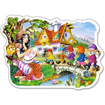 Puzzle Schneewittchen und die sieben Zwerge 15 Stück – Castorland
