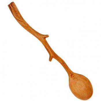 Long Handle Branch-Shaped Spoon