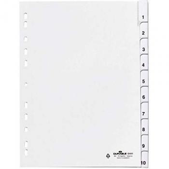 DURABLE répertoire souple 10 divisions