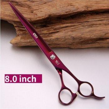 Fenice Professional JP440C Straight Grooming Scissors for Dogs, 8.0 Inches