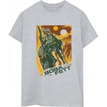 Camiseta Estilo Boyfriend Star Wars Boba Fett