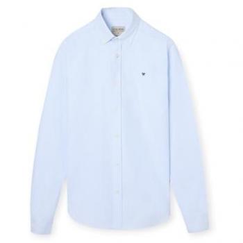 Raya Azul Camisa Sport Oxford Regular Fit