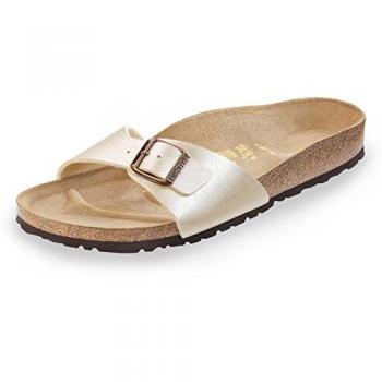Chinelo Feminino Birkenstock Madrid BF Graceful White