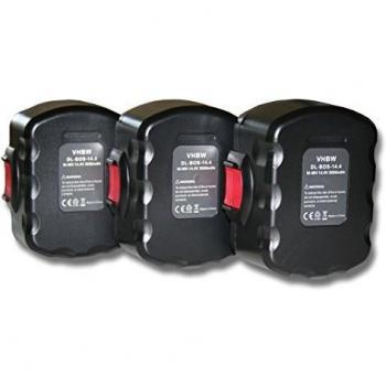 Batterie vhbw 3000mAh pour Bosch 2 607 335 276