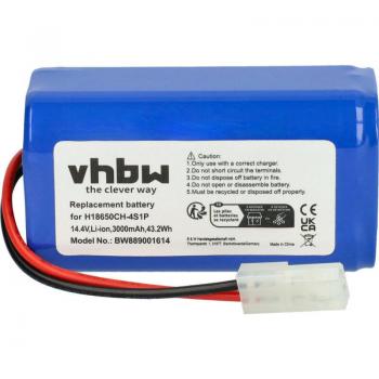 Batteria 3000 mAh 14,4 V Li‑Ion Vhbw per Xiaomi Mijia G1 Home Cleaner