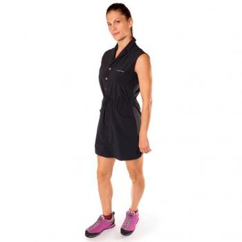 Vestito Donna Cameros Nero Trangoworld